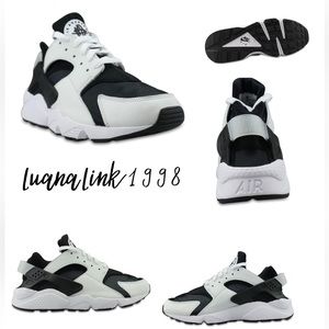 Nike Air Huarache Run OG 'Orca' White Black Oreo Shoes DD1068-001 Men’s Size 10